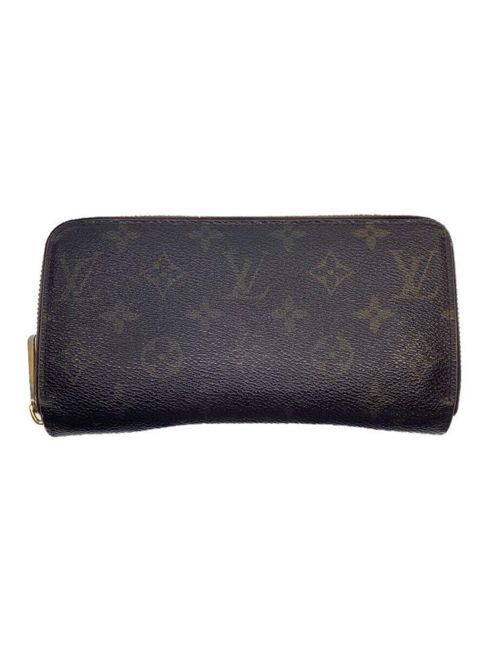 LOUIS VUITTON Zippy Wallet Long Brown Monogram
